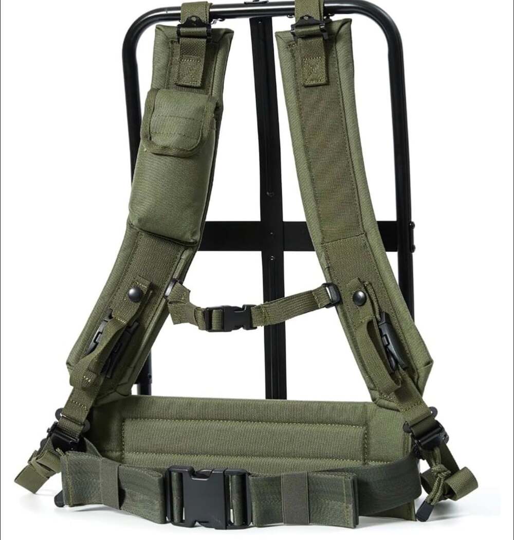 MT Military ALICE Pack Frame Shoulder Straps and Kidney Waist Belt